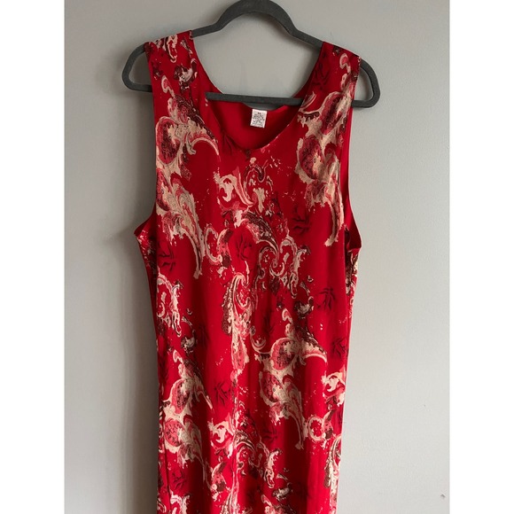 Vintage Plus Size Maxi Dress - Picture 2 of 5